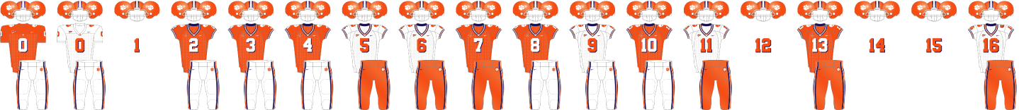 Clemson 2000 Combos