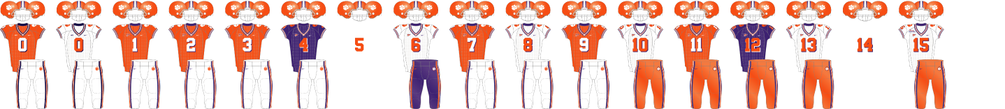 Clemson 2003 Combos