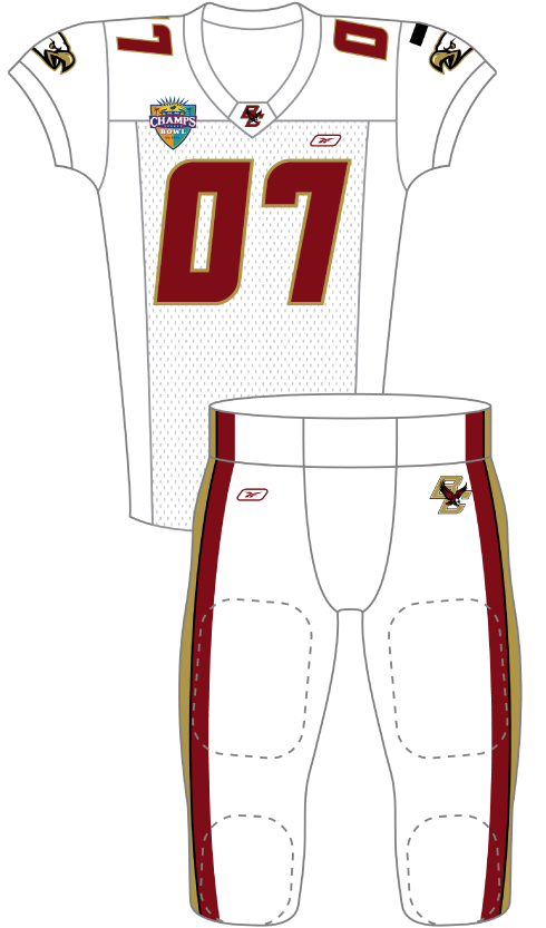 Boston College 2007 gold Pants