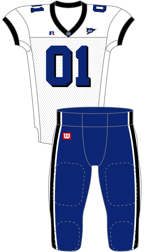Duke 2001 White Uniform