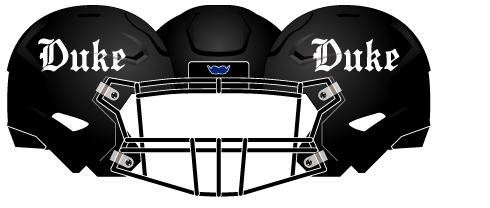 Duke 2024 Black Gothic Helmet