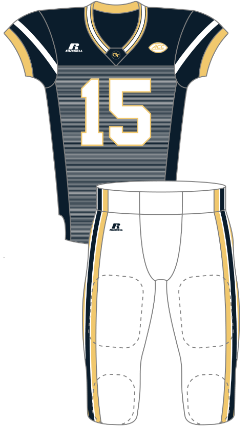 Georgia Tech 2015 Blue Uniform