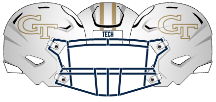 2023 White Outline Helmet