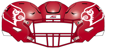 Louisville 2018 Helmet Red