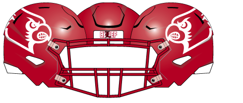 Louisville 2021 Helmet Red
