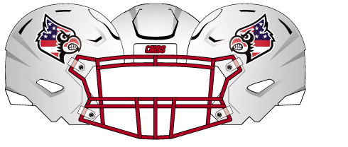 louisville 2024 Flag Helmet