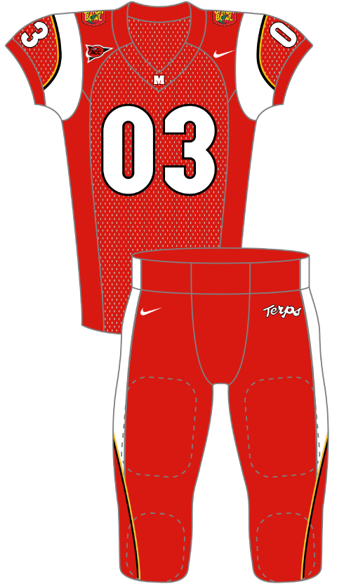Maryland 2003 Red