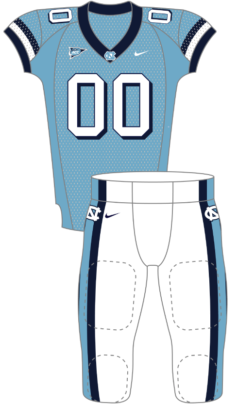 North Carolina 2000 Blue Uniform