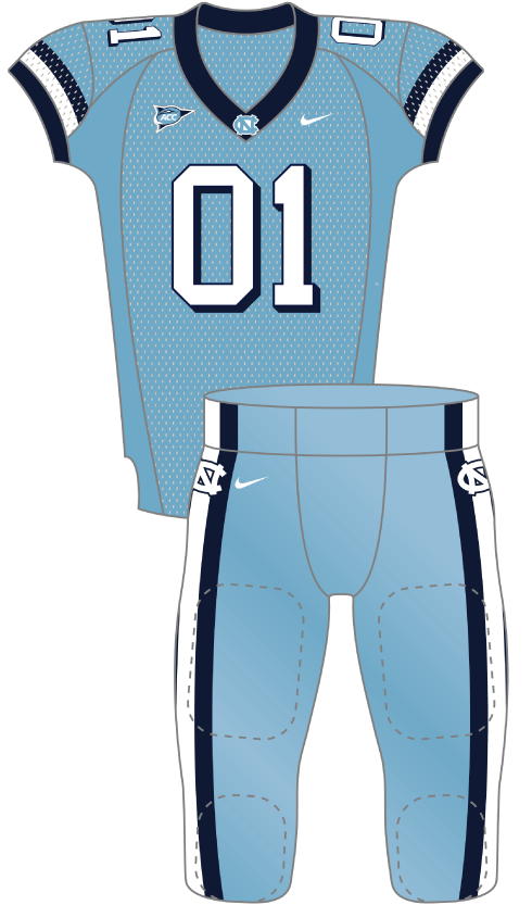North Carolina 2013 Blue Uniform