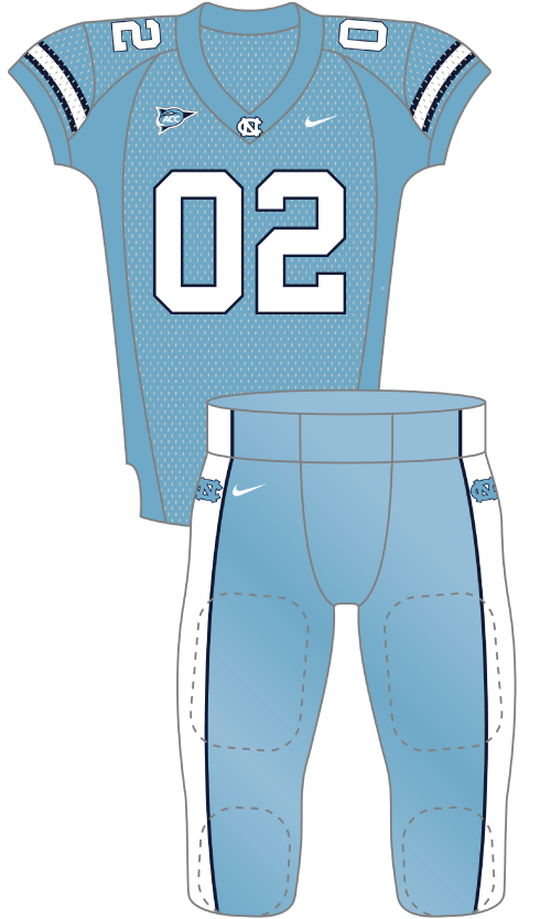North Carolina 2002 Blue Uniform