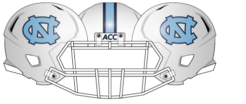 North Carolina 2012 White White Helmet