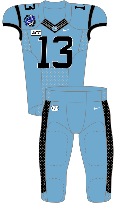 North Carolina 2013 Blue Uniform