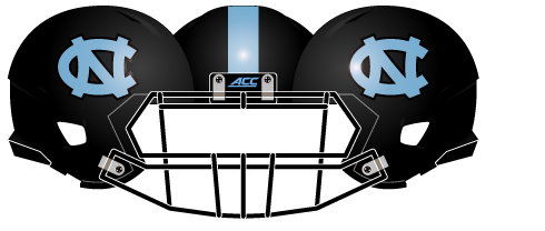 North Carolina 2014 Black Helmet