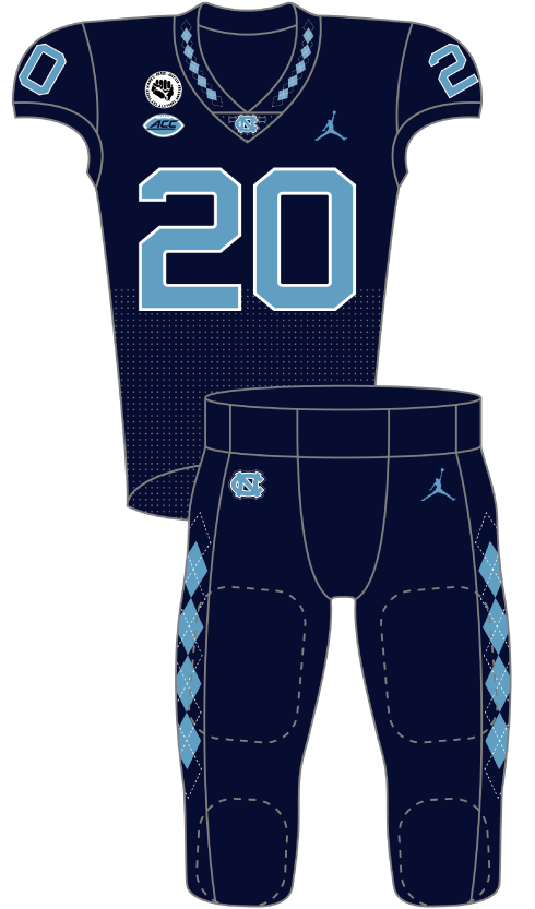 North Carolina 2020 Navy Uniform