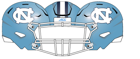 North Carolina 2020 Fauxback Helmet
