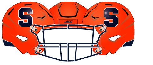 Syracuse 2015 Helmet Orange