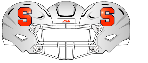 Syracuse 2017 Helmet White White