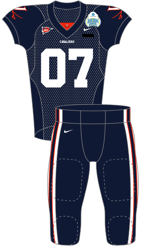 Virginia 2007 Blue Uniform
