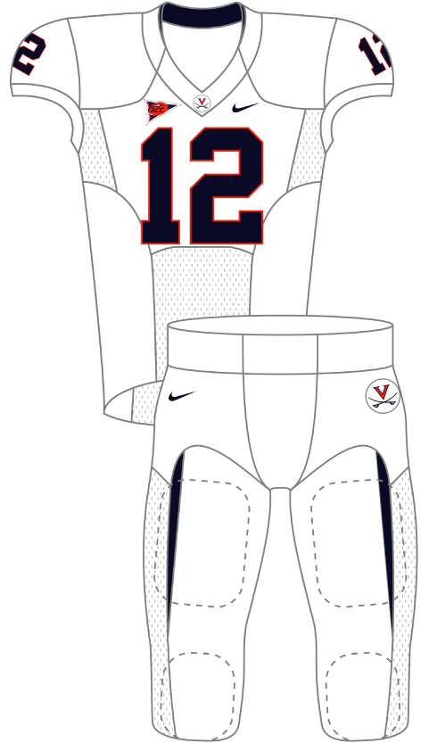 Virginia 2012 White Uniform