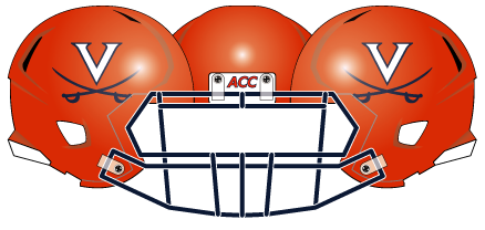 Virginia 2013 Orange Helmet