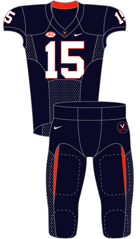 Virginia 2015 Blue Uniform