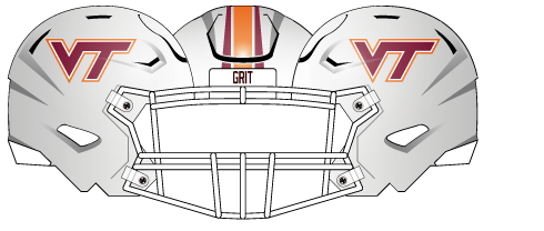 Virginia Tech 2021 White Helmet