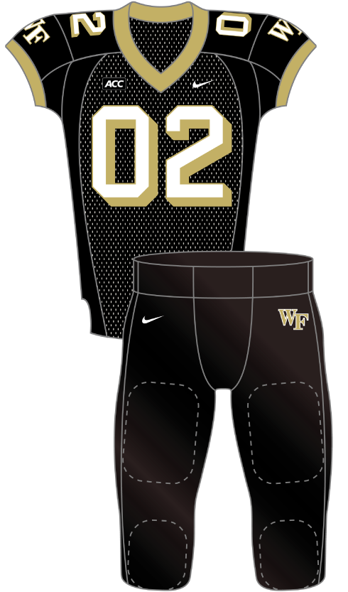 Wake Forest 2002 black
