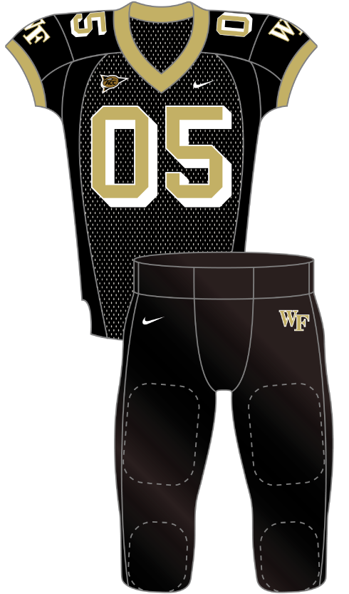 Wake Forest 2005 black