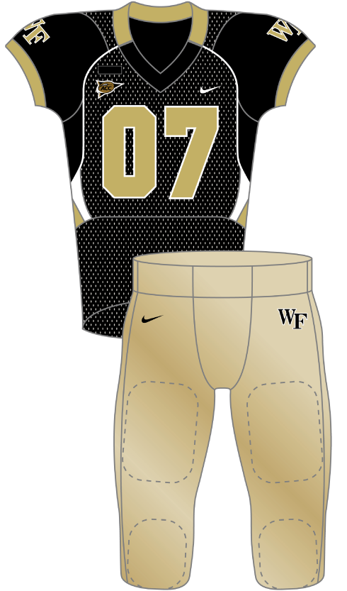 Wake Forest 2007 black