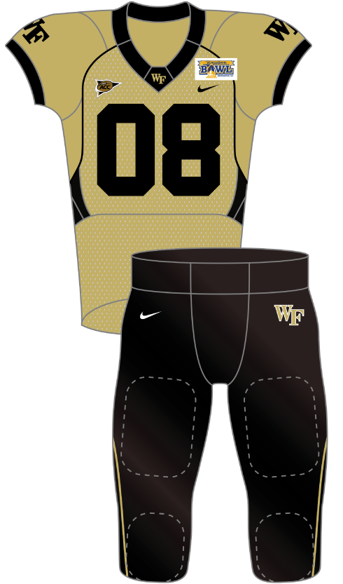Wake Forest 2008 gold
