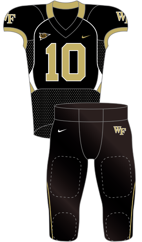 Wake Forest 2010 black