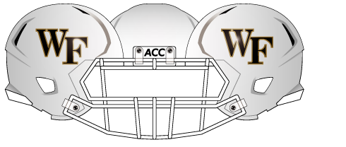 Wake Forest 2013 White Matte Helmet