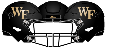 Wake Forest 2020 Black Lives Matter Helmet
