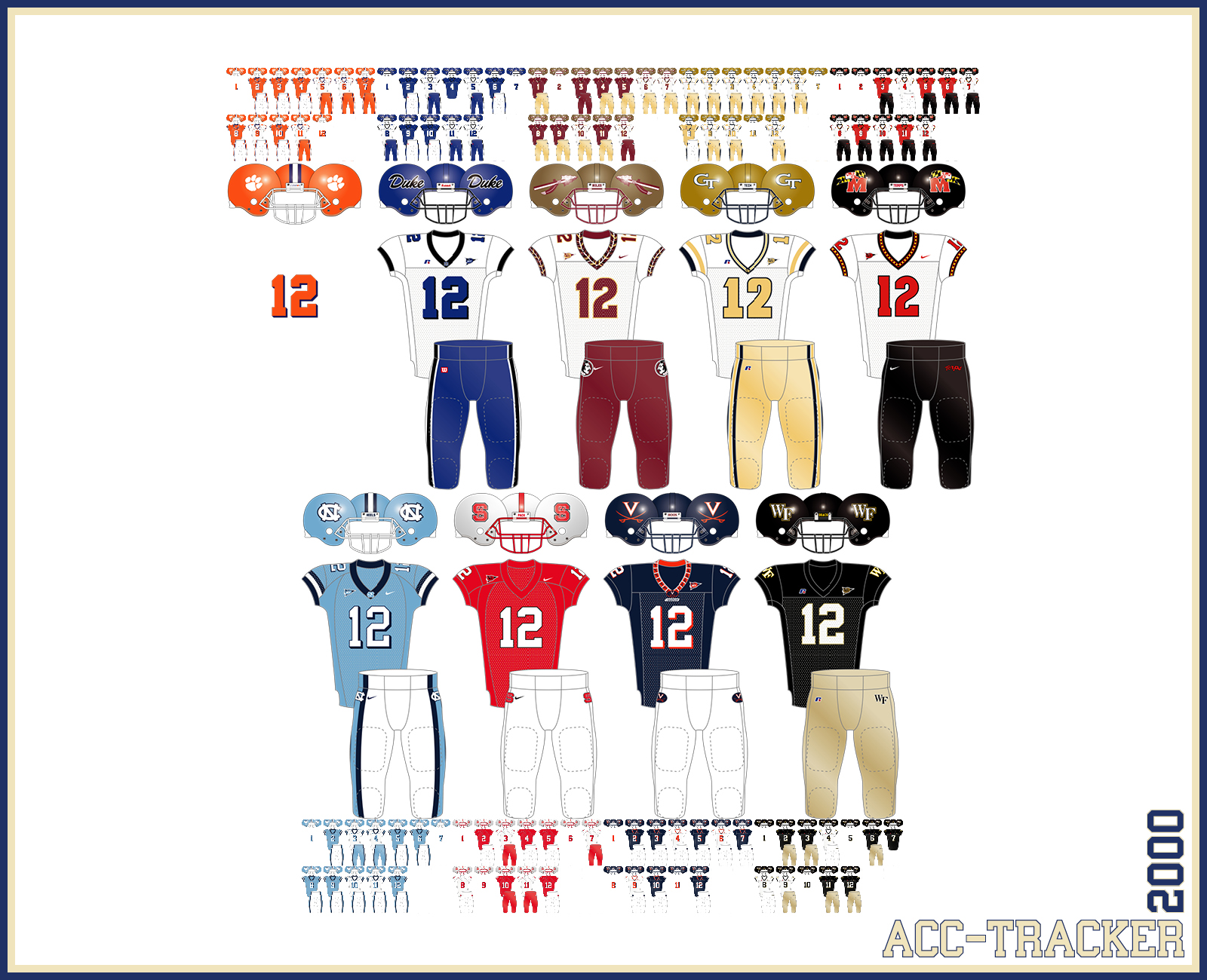 week 12 totals